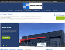 Tablet Screenshot of medical-service.net